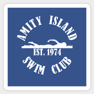 Amity Island Swim Club Sticker